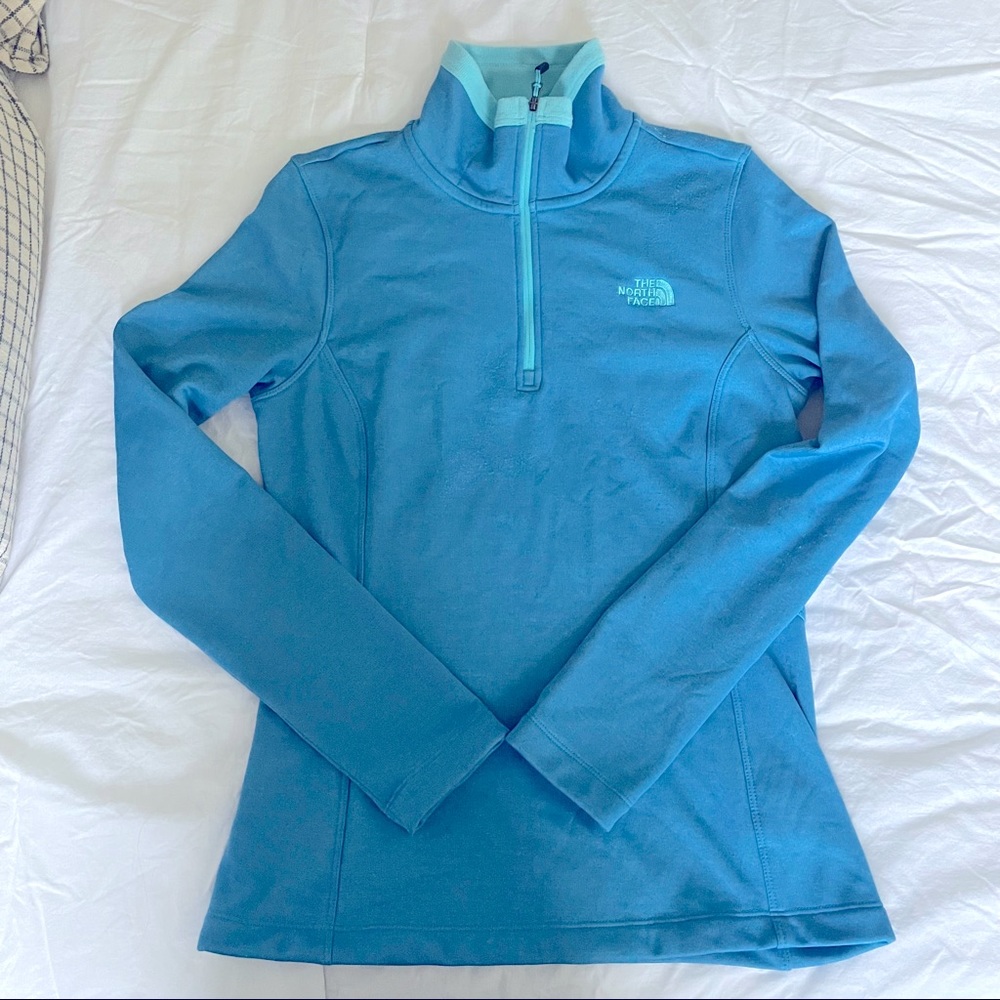 North face blue pullover